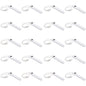 Surge Protector Power Strip, 6-Outlet with 200J Protection, Circuit Breaker, LED Indicator, On/Off Switch, Wall-Mounting, 2ft Extension Cord, White, 2-Pack