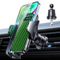 VANMASS Phone Holders for Your Car Ultimate Military-Grade Car Phone Holder Mount【Patent & Safety Certs】 Upgraded Shockproof Truck Air Vent Phone Mount for iPhone 17 Pro Max 16 Samsung Android,Blue