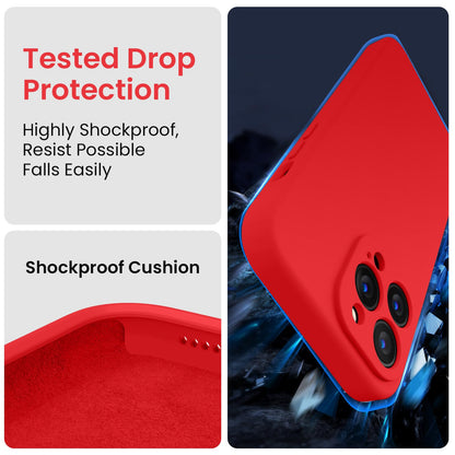 FireNova Designed for iPhone 13 Pro Max Case, 6.7", Red