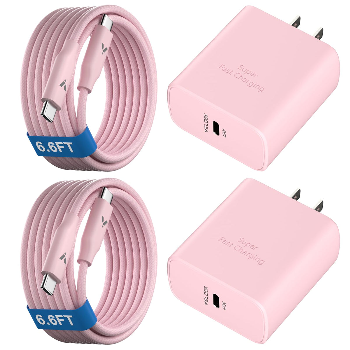 45W Super Fast Charger USB C, Type-C Android Phone Charger Fast Charging