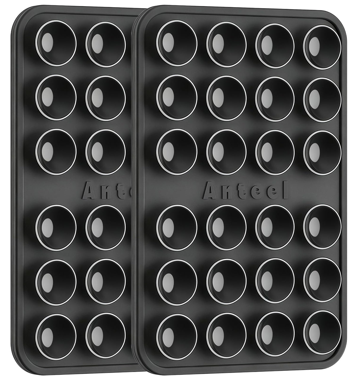 PKYAA Anteel Max - Silicone Suction Phone Case Adhesive Mount, Upgraded Super Strong Grip, Durable, Easy to Use, Hands-Free Sticky Phone Holder for Selfies, Tiktok Videos, 2.56"x3.94" (Translucent)