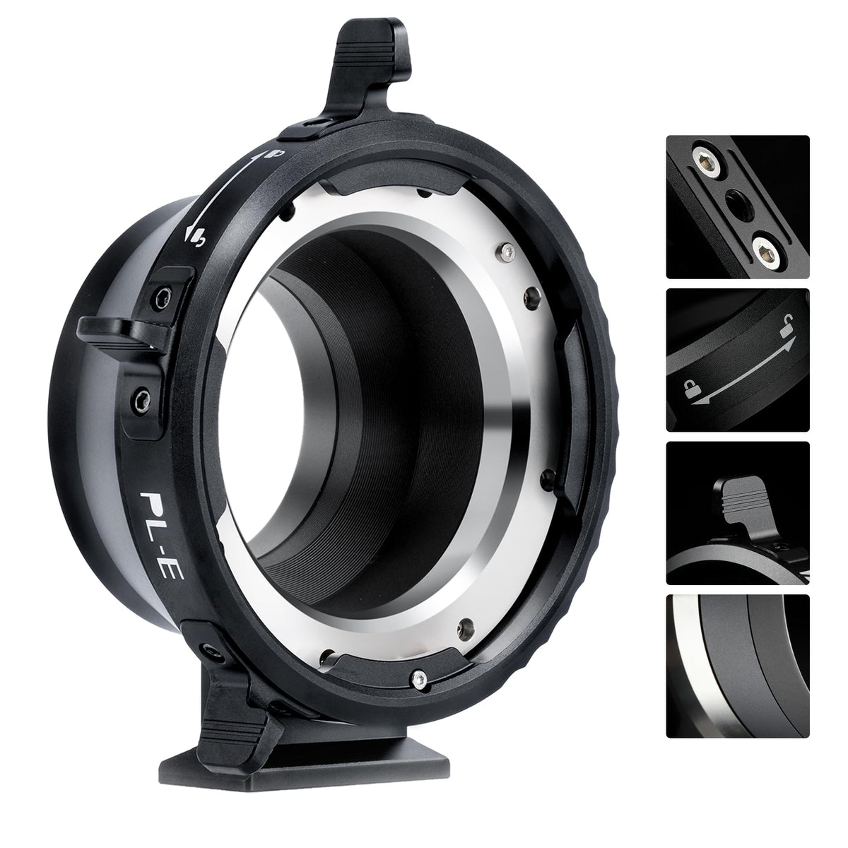 VILTROX PL-Z Lens Adapter, Lens Converter Ring Camera Lens Mount Adapter Ring Compatible with PL Lens to to Z Mount Nikon Mirrorless Camera Z5 Z50 Z6 Z6II Z7 Z7II Zfc