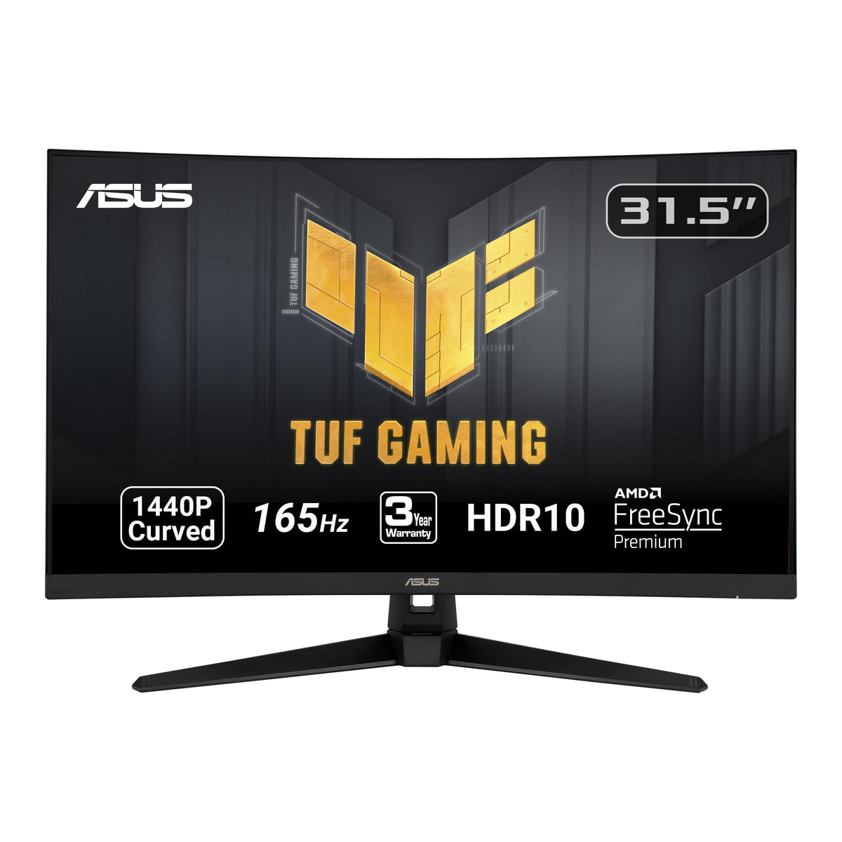 ASUS TUF Gaming 34” 1440P 1500R Curved Monitor (VG34VQL3A) - QHD (3440 x 1440), 180Hz, 1ms, Extreme Low Motion Blur, Freesync Premium Pro, 125% sRGB, DisplayHDR 400, Height Adjustable, 3 year warranty
