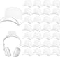 30 Pcs Headset Wall Holder Adhesive Gaming Headset Holder Hooks for Wall Mounting Strong Universal Hooks for Headsets, Game Pads, Hats, Closets, Doors(Clear)