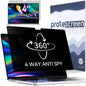 Privacy Screen Protector Compatible with iPad Pro 12.9 Inch 2018 2020 2021 2022, Anti Glare Blue Light Spy Filter Private, High Sensitive Bubble-Free Easy Install Black Security Screen Shield
