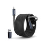 Syntech Link Cable 20FT Compatible with Oculus/Meta Quest 3/Quest 3S/Quest2/Pro/Pico 4 and PC/SteamVR, Upgraded Type C with USB 3.0 Adapter, High Speed Data Transfer Cord for VR Headset, Black