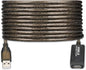 LDKCOK USB 2.0 Type A Male to A Female Active Repeater Extension Cable 30ft, High Speed 480 Mbps (30FT-10M)