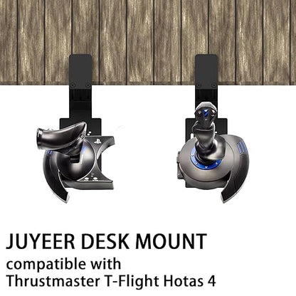 Quick Release Desk Mount: Compatible with WINWING URSA MINOR Space/Airline Joystick, Thrustmaster SimTask FarmStick/T.Flight HOTAS ONE, Compatible with Logitech G Extreme 3D Pro Joystick, Turtle Beach VelocityOne Flightstick