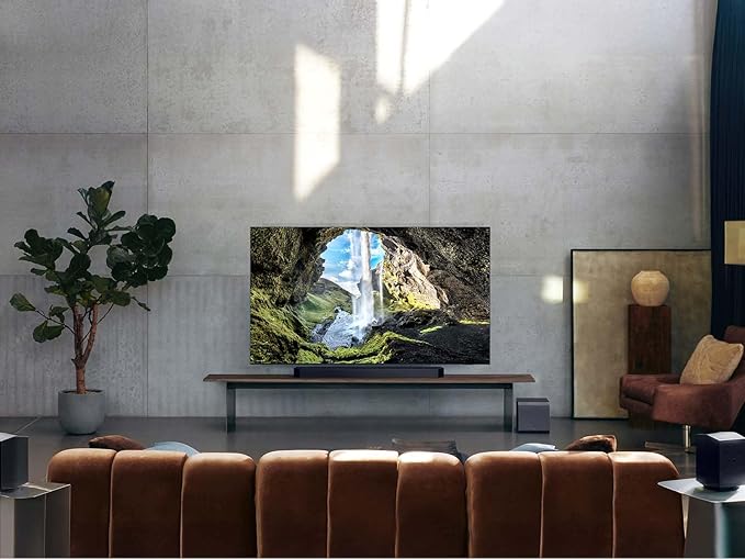 Samsung Q990F 11.1.4ch Q Series Subwoofer + Rear Speaker, Wireless Dolby Atmos, Q-Symphony, Game Mode Pro, Adaptive Sound (HW-Q990F, 2025)