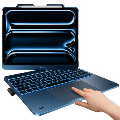 typecase Keyboard Case for iPad 13" & 12.9", Trackpad, 360° Rotating