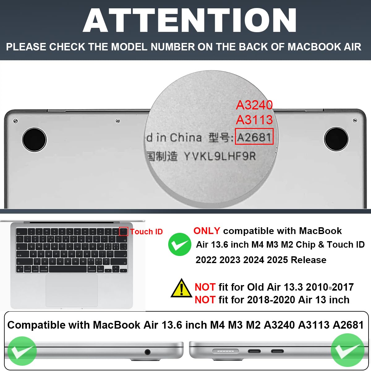 LCMOCICO for MacBook Air 13 Case M5 M4 M3 M2 2026-2022,Astronauts Space Dog