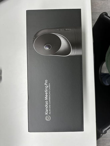 KanDao Meeting Pro - 360 Video Conference Camera, 4-in-One AI Smart Tracking Video Conferencing System, Works on Microsoft Teams, Zoom, Google Meet, Skype etc, Hybrid Meeting Room Zooming Camera