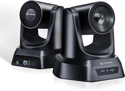 Conference Room PTZ Camera System with 20X Optical Zoom | 1080P 60fps HDMI USB Webcam for Church Streaming Online Video Conference| Compatible with Zoom, OBS | Easy Setup