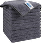 HOMEXCEL 100PK Microfiber Cleaning Cloth, Cleaning Rag for Home, 11.5x11.5