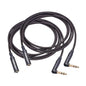 HUAELU 2Pack 3.3FT Right Angle 6.35mm TRS Stereo Male to Female Audio Cable,Right Angle 1/4 TRS Male to Female Stereo Headphone Guitar Extension Cable Cord for Amplifiers,Headphone
