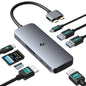 LIONWEI Laptop Docking Station,16 in 1 USB C Docking Station Triple Monitor