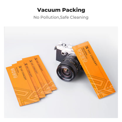 K&F CONCEPT Vacuum Packaging Microfiber Cleaning Cloths X80,for Glasses