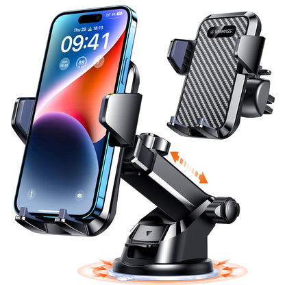 VANMASS【85+LBS Strongest Suction & Military-Grade Ultimate Car Phone Mount