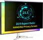 DEJIMAX 27 Inch Computer Privacy Screen for 16:9 Computer Monitor, Anti-Blue Light Monitor Privacy Screen Filter, Anti-UV Computer Shield, Hanging Type