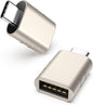 Syntech USB C to USB Adapter Pack of 2 USB C Male to USB3 Female Adapter Compatible with iPhone 16 Pro Max MacBook Pro Air 2023 iMac iPad mini Pro, Other Type C or Thunderbolt 4/3 Devices, Starlight