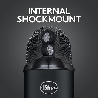 Blue Yeti Streaming Micophone Kit with Microphone for PC/Mac/PS4/PS5