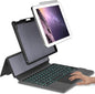 iPad 9.7 Keyboard Case for iPad 6th Gen 2018 - iPad 5th Gen 2017 - iPad Pro 9.7 - iPad Air 2-7 Color Backlight,Touchpad Detachable Slim Cover with Pencil Holder (9.7",Black)