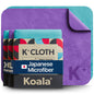 Koala Lens Cleaning Cloth | Japanese Microfiber | Black & Green (Pack of 3)