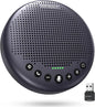 EMEET Conference Speaker and Microphone w/8 Mics, 360° Voice Pickup, Noise Reduction, Bluetooth/USB/Dongle Speakerphone for 10 People w/Daisy Chain for 18, Compatible w/Leading Platforms, 2025 Version