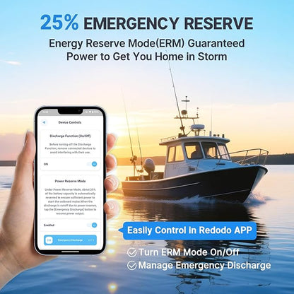 Redodo 12V 140Ah Dual Purpose Lithium Marine Battery, 1000CCA Group 31 Bluetooth Starting Battery with Self Heating, 3 Pack