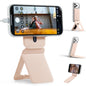 MOFT Phone Stand, Magnetic Phone Tripod Stand Stain-Resistant MOVAS Leather & Angle Adjustment & Strong Magnets Tripod for iPhone 18 Pro & 18 Pro Max & 17-12 Series (Included Metal Ring)-Sunset