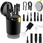 20-in-1 Laptop Phone Screen Earbud Cleaning Kit, Keyboard Cleaner Kit, Keyboard Cleaning Kit with Electronic Cleaning Brush Spray for Airpods Pro, iPad, iPhone Pro, Camera, Computer Cleaning (Black)
