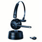 Mopchnic Bluetooth Headset, Wireless Headphone with Microphone for Computer, On Ear Bluetooth Headset with USB Dongle for Office Call Center Skype Zoom Meeting Online Class (Gray)
