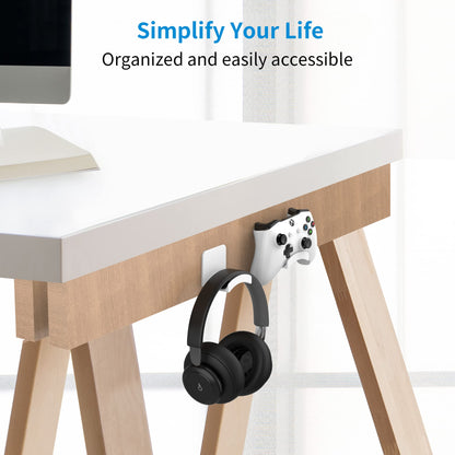 SOKUSIN Headphone Stand Headset Holder, White