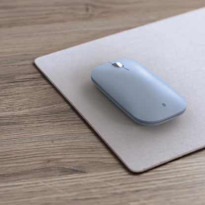 Incase Modern Mobile Mouse – Designed by Microsoft – Lightweight, Precision Navigation, Right/Left Hand Use, Scroll Wheel, BlueTrack Technology, Wireless Bluetooth for Mac/Windows/8/10/11 (Ice Blue)