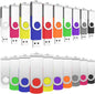 ABLAZE 256MB Flash Drives 500 Pack, USB 2.0 Thumb Drives Bulk Swivel Memory Stick Bulk USB 500 Pack Pendrives 256MB (Mixcolors)