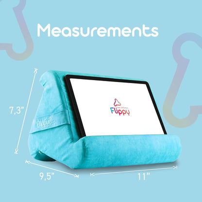 Flippy Original Tablet Pillow Stand & iPad Holder, Gift for Book Lovers & Readers, Multi-Angle Stand with Storage for Lap, Desk & Bed, Compatible with Kindle, Fire, iPad & Samsung, I Wanna Go to Miami