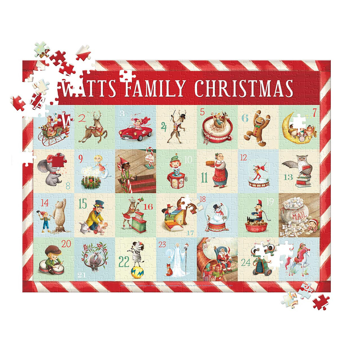Holiday Photo Personalized Puzzle - 500 Pieces - I See Me!
