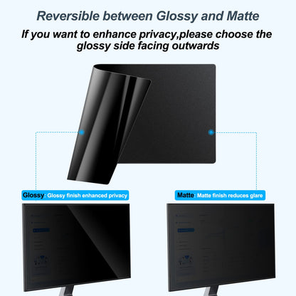 JEAPKA [2-Pack] 27 Inch Privacy Screen for Monitor Computer Screen Privacy Filter for 16:9 Widescreen Monitor Desktop PC Monitor Privacy Film Monitor Privacy Shield and Anti-Glare Protector