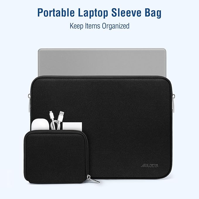 MOSISO Laptop Case 12.3 inch, 11.6-12.3 inch Laptop Sleeve with Small Case