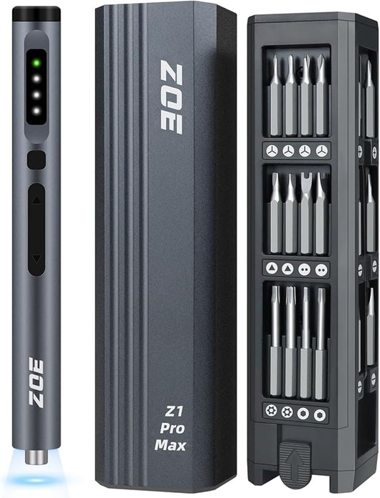 ZOE Mini Electric Screwdriver,50-in-1 Precision Power Screwdriver Set