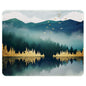 ITNRSIIET Mouse Pad with Stitched Edge Premium Textured Smooth Precise Operation Waterproof Washable Non-Slip Rubber Base Desktop Protection Mat, 10.2×8.3×0.12 inches, Rose Gold Leopard Print