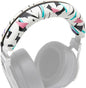 WC BandZ Virtuoso V2 - Silicone Headband Cover for Corsair Virtuoso Headphones by Wicked Cushions | Machine Washable, No More Flaking Leather | for Virtuoso Wireless, XT, and SE | 90's White