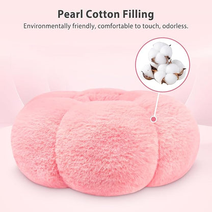 CreaDream Pumpkin Tablet Pillow Stand Holder for Kindle iPad, Adjustable Phone Pillow Stand for Lap Bed with Detachable Snack Bowl, Compatible with 4.7"-13" Tablet, iPad, iPhone, Samsung Tabs, Kindle