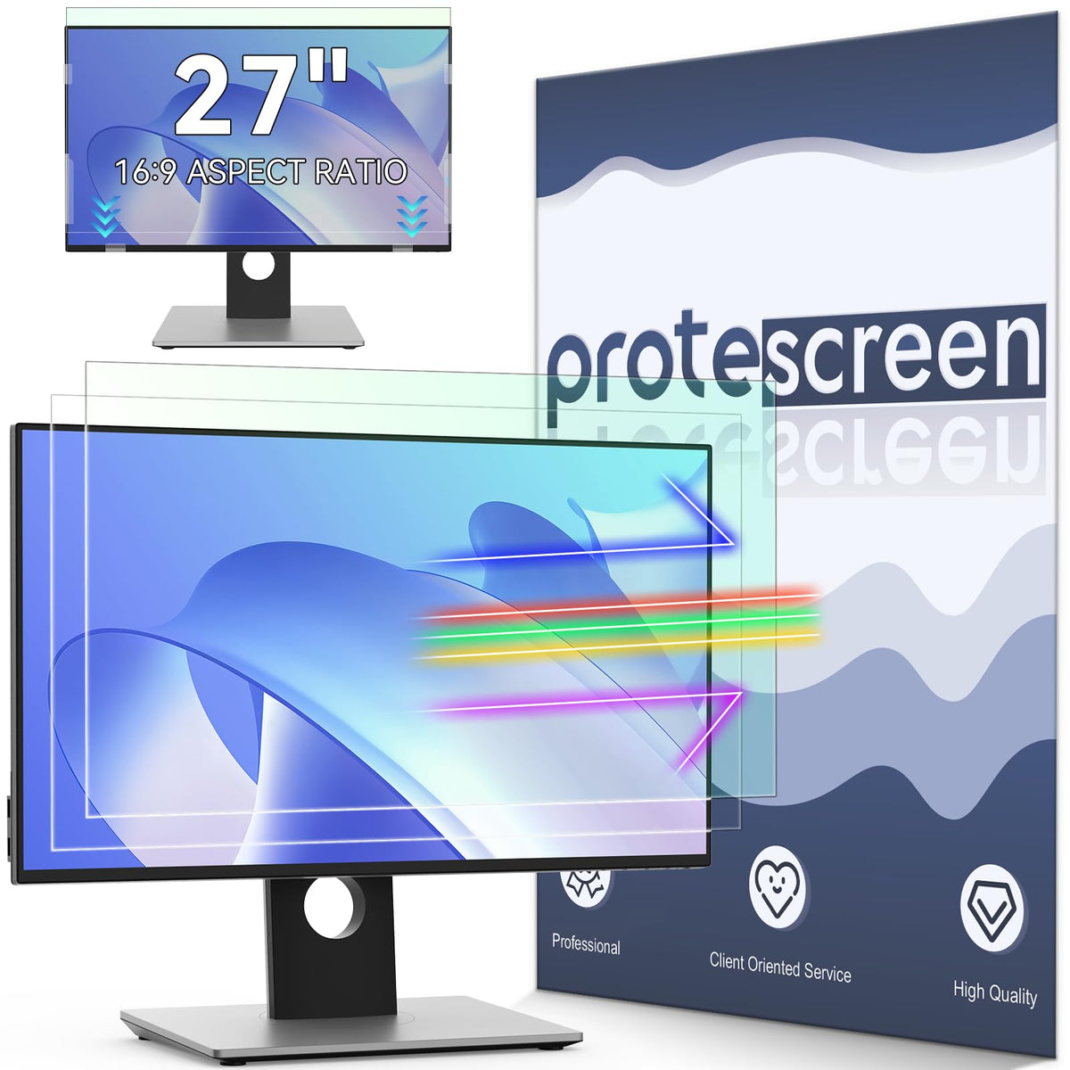 Privacy Screen Protector Compatible with iPad Pro 12.9 Inch 2018 2020 2021 2022, Anti Glare Blue Light Spy Filter Private, High Sensitive Bubble-Free Easy Install Black Security Screen Shield