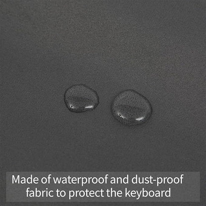 Piano Keyboard Cover 88 Keys,Piano Keyboard Dust Cover,Premium Protection for Electronic Keyboards ,Dirt-Proof, Light Luxury Design-black