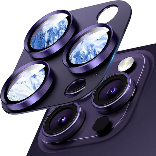 Wumigoo Camera Lens Protector for iPhone 16/15/14 Pro Max & 16/15/14 Pro