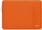 MOSISO Laptop Case 13 inch, 13 inch Laptop Sleeve Compatible with MacBook Air M4 M3 M2 M1 2025-2018 / Pro M2 M1 2025-2016, Polyester Vertical Computer Sleeve Bag with Pocket, Orange