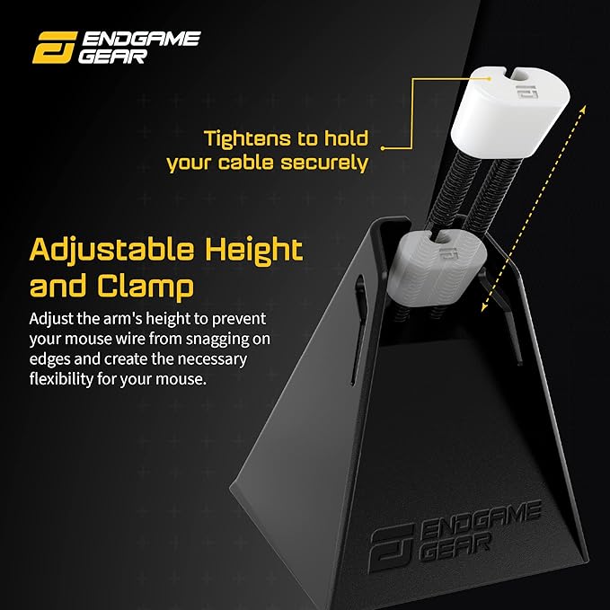 ENDGAME GEAR MB1 Mouse Bungee Holder, Mouse-Cable Holder with Anti-Slip Feet