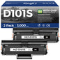 MLT-D101S Toner Cartridge Black 2-Pack High-Yield Replacement for Samsung MLT-D101S D101S Compatible with Samsung ML-2160 ML-2161 ML-2166W ML-2168 SCX-3400 SCX-3405FW SCX-3406W SF-760P Laser Printers
