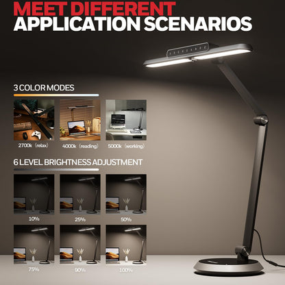 Honeywell H9 Sunturalux LED Dimmable Desk Lamp with Motion-Sensing